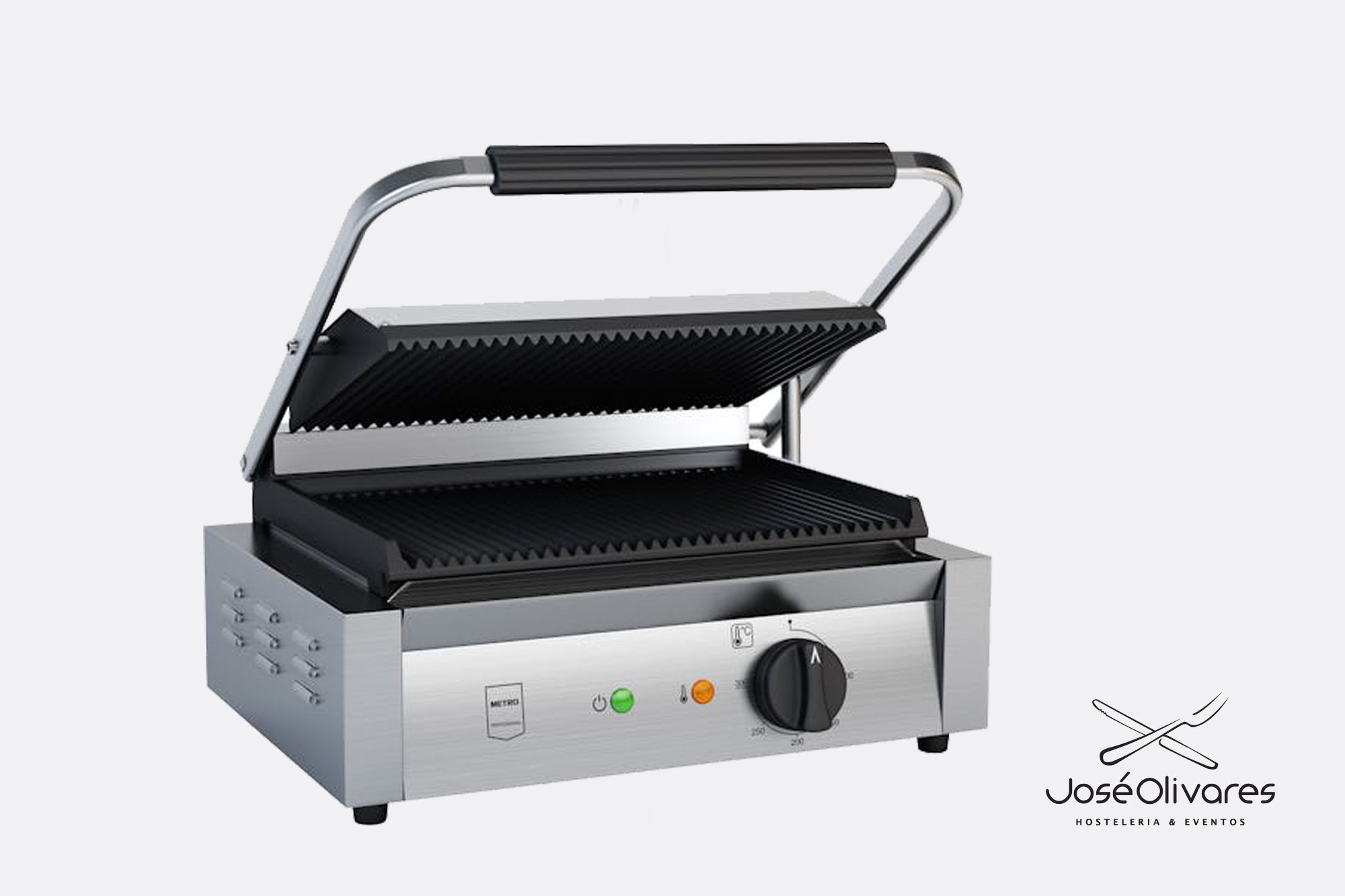 Grill 2200 W 43 x 36 Cm